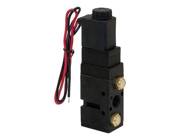 4-WAY 2-POSITION SOLENOID AIR VALVE WITH FIVE 1/4 INCH NPT PORTS BAV050SA