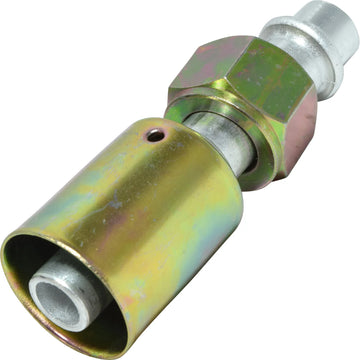 Accesorio de bloqueo de talón con junta tórica hembra recta de aluminio 10FOR 10BL STR n.° 10