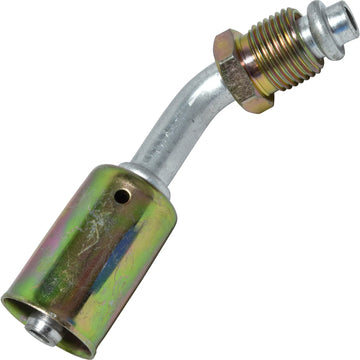 Accesorio de aluminio con junta tórica macho de 45º para bloqueo de talón 6MOR 6BL 45 n.º 6