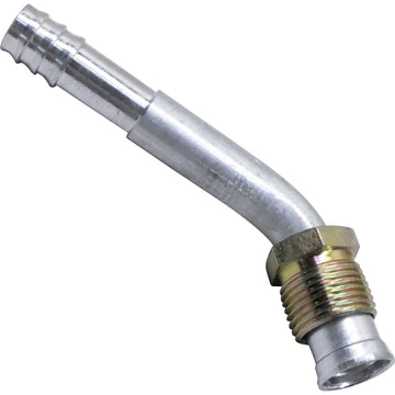 Accesorio de inserción de aluminio con junta tórica macho de 45º, 10MI0-10BB, 45, n.º 10