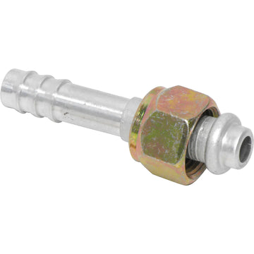 Accesorio de espiga de junta tórica hembra recta de aluminio 8FOR 8BB STR n.º 8