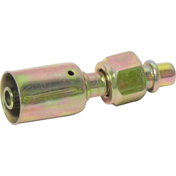 Accesorio de bloqueo de talón con junta tórica hembra recta de acero 8 PARA LP 8 SB STR STL n.° 8