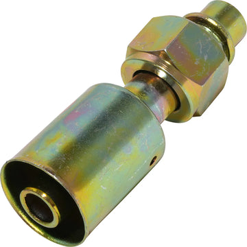 Accesorio de bloqueo de talón con junta tórica hembra recta de acero 10 PARA LP 10 SB STR n.° 10