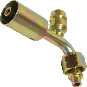 Junta tórica hembra de acero de 90º con puerto de servicio para SB 90 6 6 R134A S n.° 6