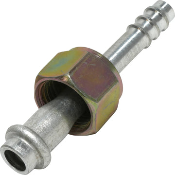 Accesorio de espiga de junta tórica hembra recta de aluminio 8FOR 6BB STR #8 a 6