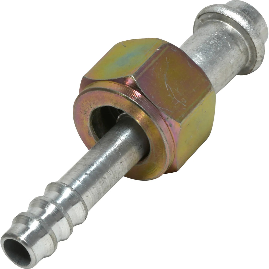 Accesorio de espiga de junta tórica hembra recta de aluminio 8FOR 6BB STR #8 a 6