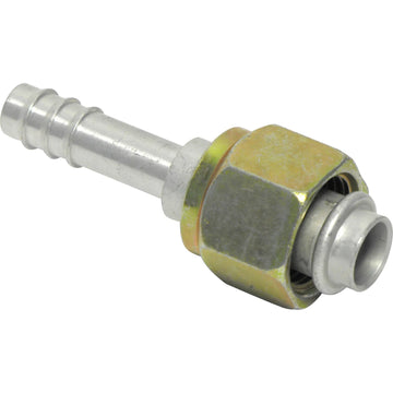 Accesorio de espiga de junta tórica hembra recta de aluminio 10FOR-8BB STR #10 a 8