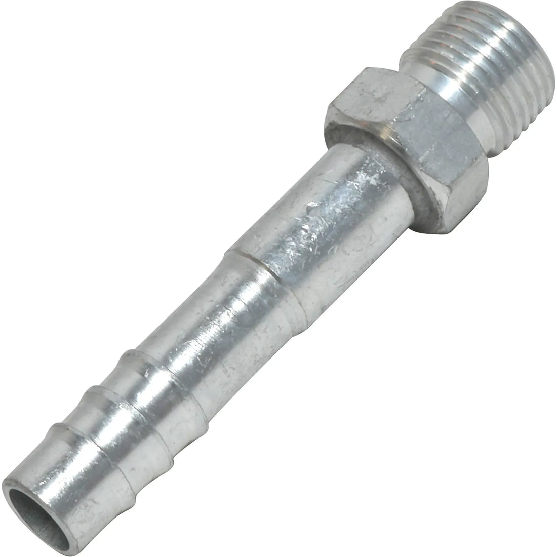 Accesorio de inserción de junta tórica de aluminio recto macho 6MIO-8BB STR n.° 6 a 8