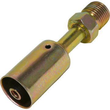 Accesorio de bloqueo de talón con junta tórica de inserción macho recta de acero ST MIO SBL 6 X 6 n.º 6