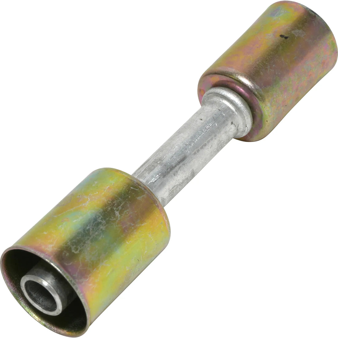 Accesorio de empalme de bloqueo de talón recto de aluminio n.° 8-10