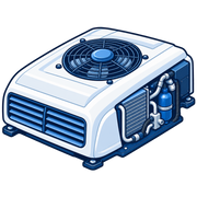 APU/BUSES/EVAPORATOR UNIT COMPONENTS