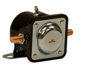 1306070  12 Volt Plastic Case Insulated Solenoid Intermittent Duty +12V To Activate