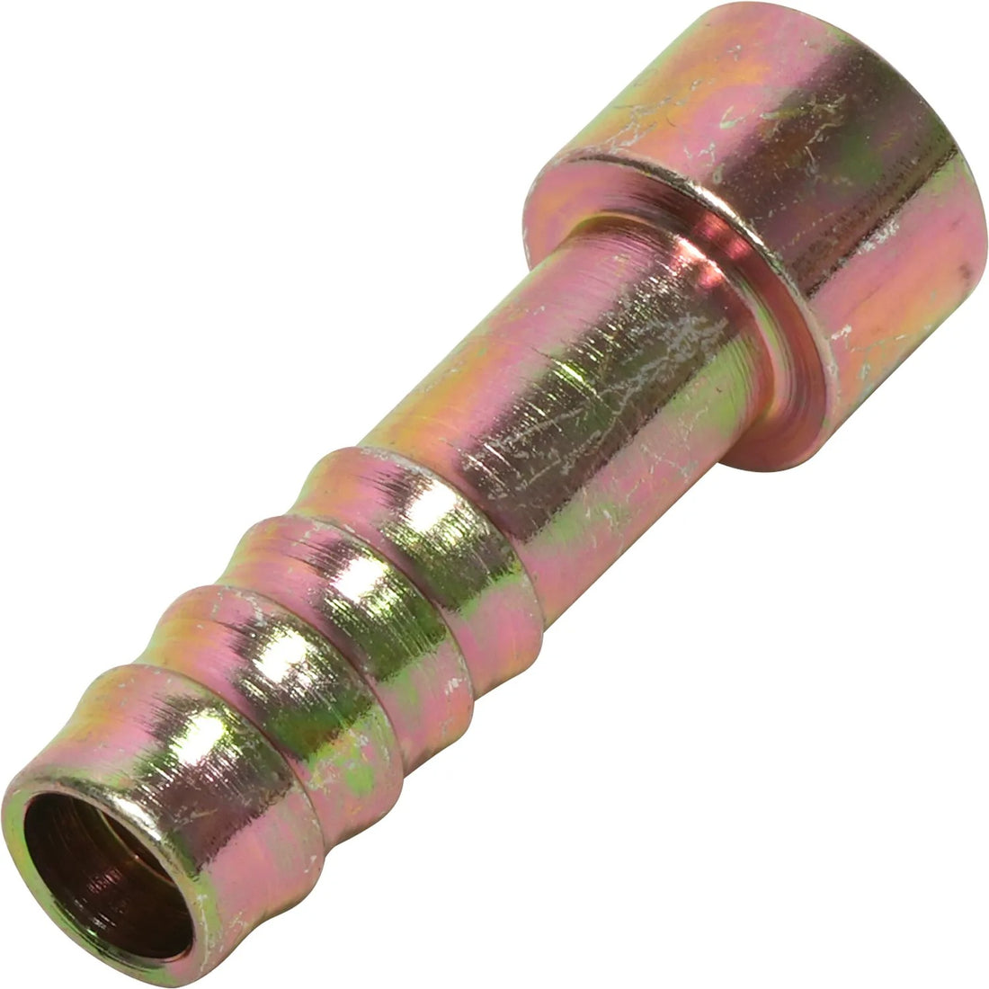 Steel Straight Outer Weld-on Barb Fitting 8 WELDON 8BB ST F