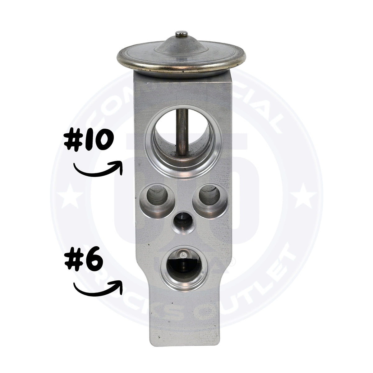 1324829 EX091 A/C EXPANSION VALVE FOR VOLVO/INTERNATIONAL/PETERBILT