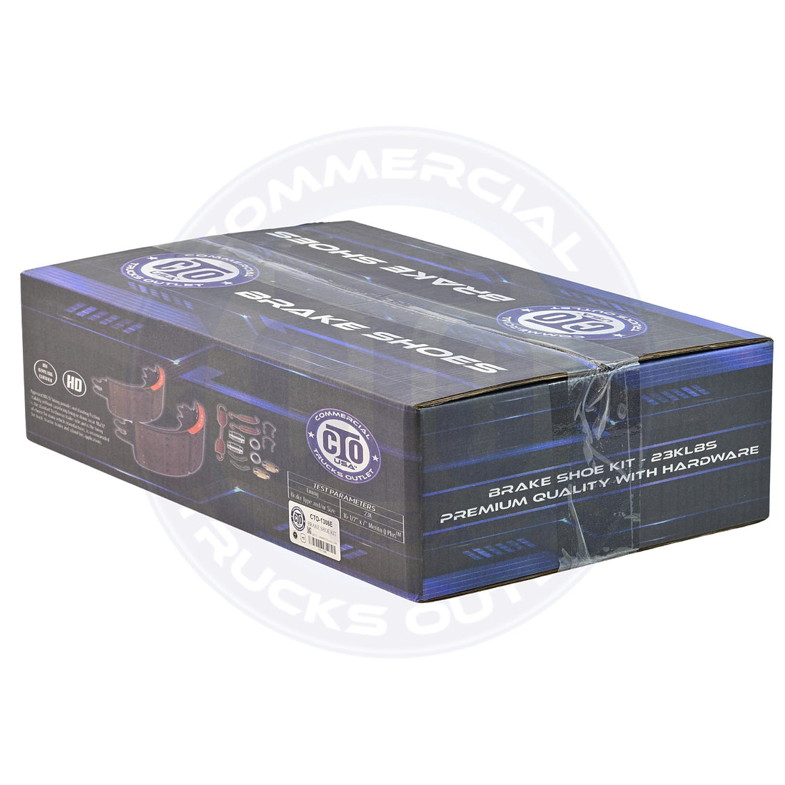 CTO-1308E BRAKE SHOES KIT 23K (NO CORE NEEDED)