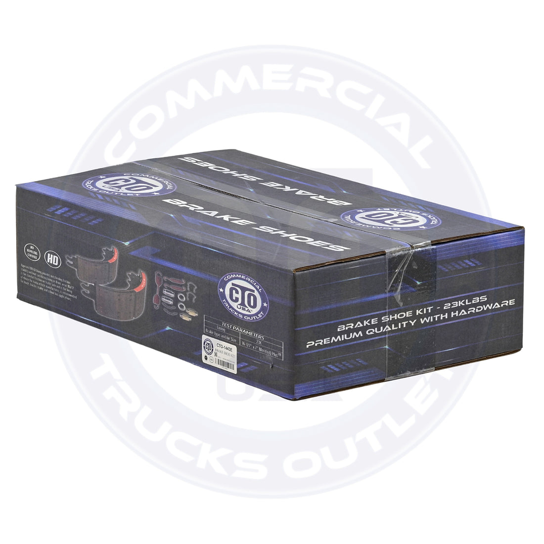 CTO-1443E BRAKE SHOES KIT 23K (NO CORE NEEDED)
