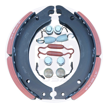 CTO-4702Q NEW BRAKE SHOE KIT 23K (FRONT, 4" MERITOR STYLE)