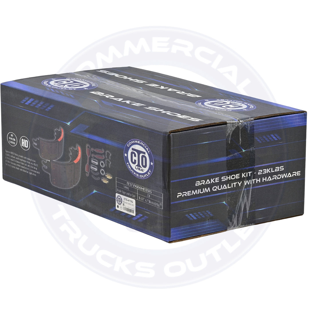 CTO-4715Q BRAKE SHOES KIT 23K (NO CORE NEEDED)