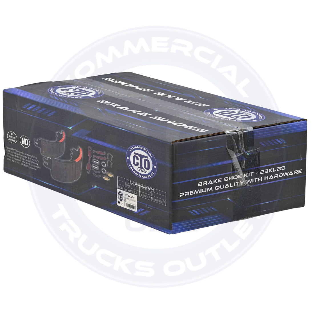 CTO-4720Q BRAKE SHOES KIT 23K (NO CORE NEEDED)