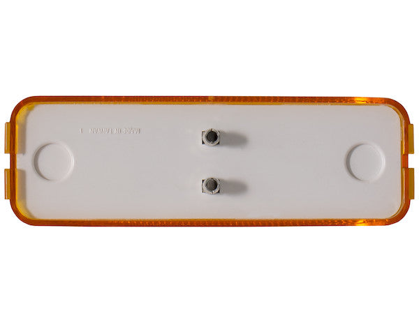 5623822 - 3.75 Inch Amber Rectangular Marker/Clearance Light With 2 LED