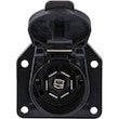 TC1067P - 6-WAY ROUND TO 7-WAY FLAT TRAILER CONNECTOR ADAPTER