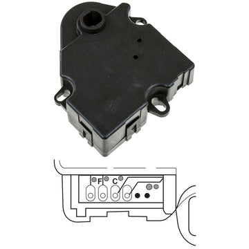 MT18512 ACTUATOR MOTOR FOR GM - PETERBILT APPLICATION