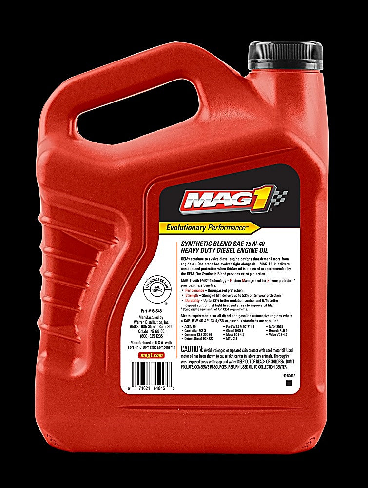 MAG1 15W-40 SYNTH BLEND OIL OE ( 1G )