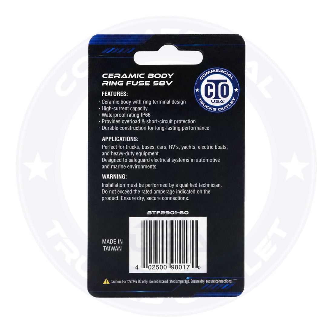 BTF2901-60 BATTERY FUSE CERAMIC