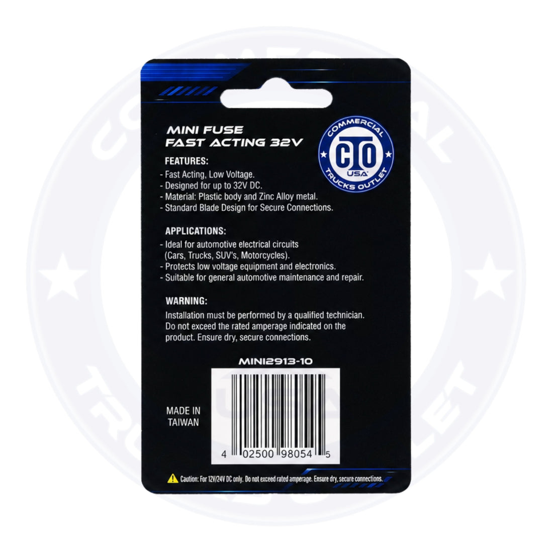 MINI2913-10 MINI FUSE REGULAR