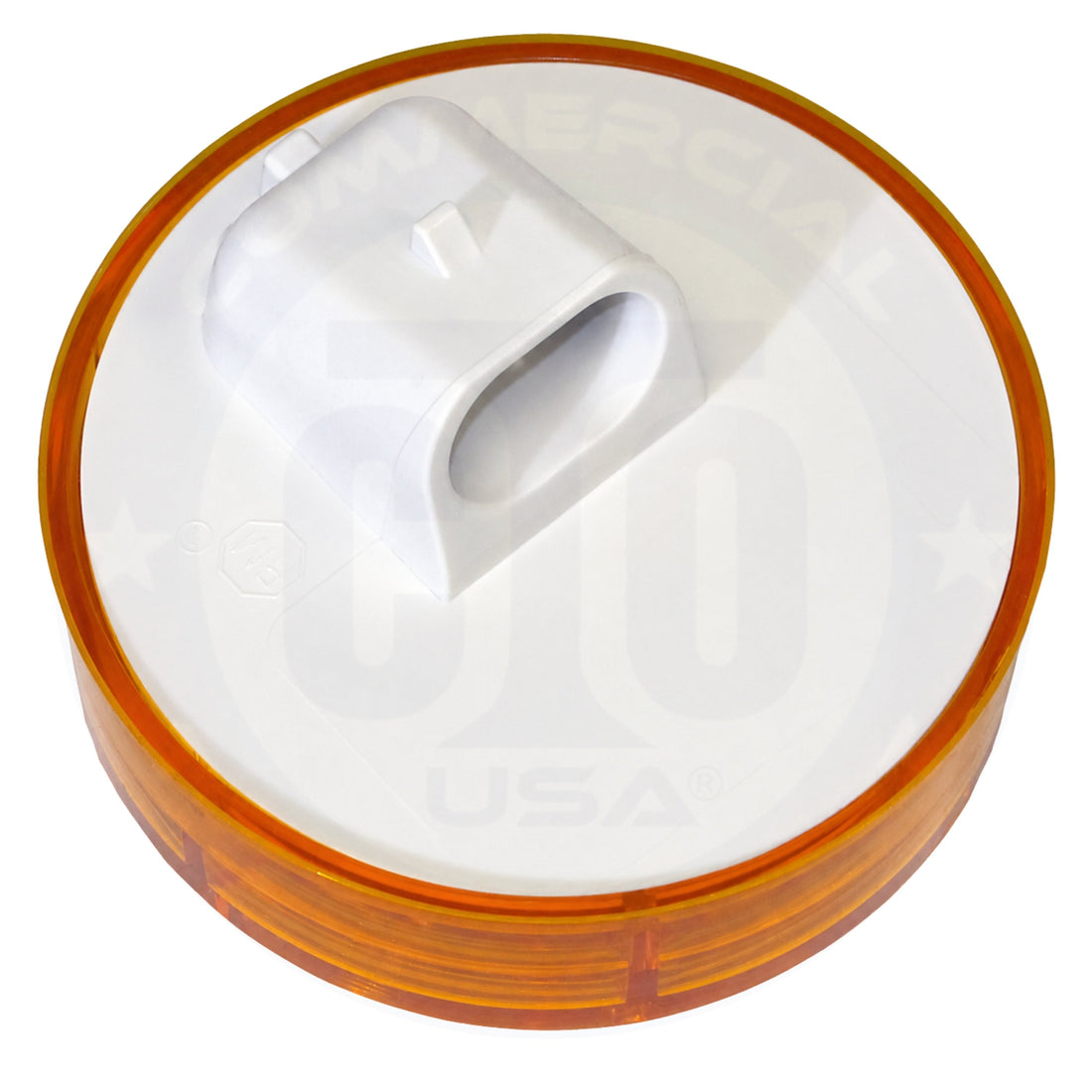 272KA AMBER 2.5" ROUND LED TUNNEL LIGHT