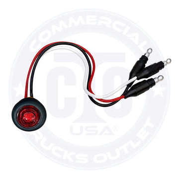 277R-BT3 RED 3/4" LED CLEARANCE / SIDE MARKER LED LIGHT (PC-RATED W/ AUX FUNCTION)