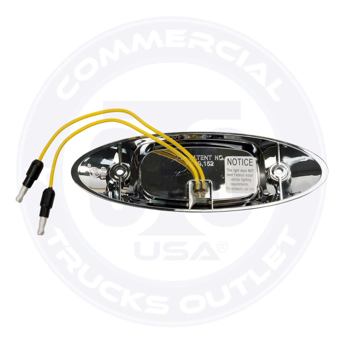 179A AMBER OVAL LED TUNNEL LIGHT