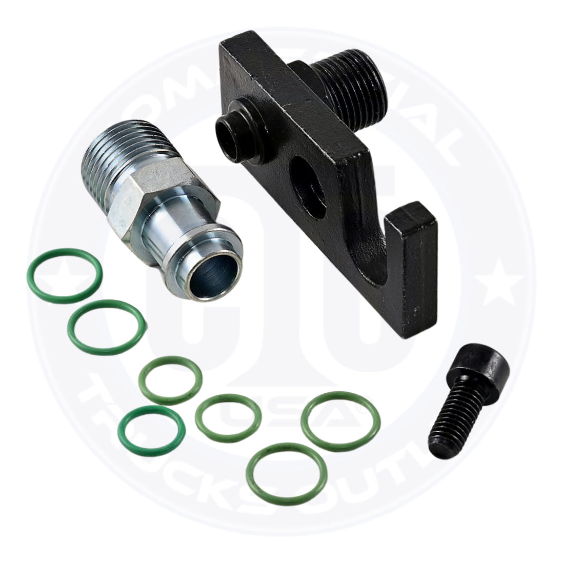 451-1253HDK KENWORTH & PETERBILT HD A/C COMPRESSOR FITTING KIT