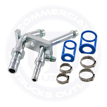 462-7046K A/C COMPRESSOR FITTING FOR PETERBILT AND KENWORTH APPLICATION