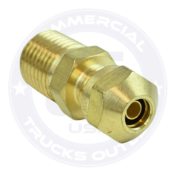 N68-4-4 AIR BRAKE MALE CONNECTOR 1/4 X 1/4