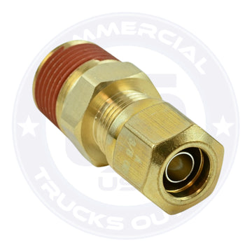N68-6-6 AIR BRAKE MALE CONNECTOR 3/8 X 3/8