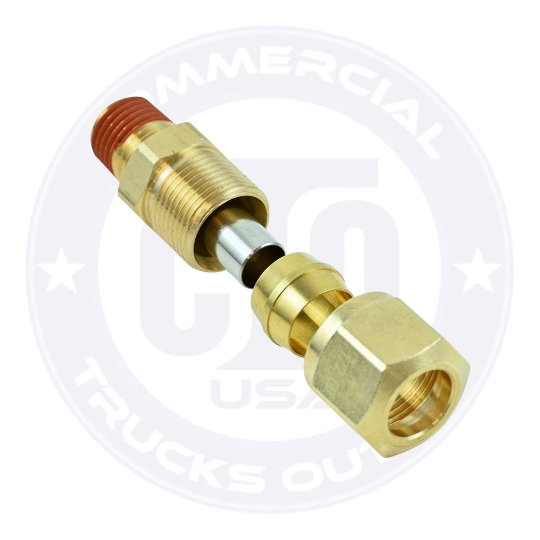 N68-8-4 AIR BRAKE MALE CONNECTOR 1/2 X 1/4