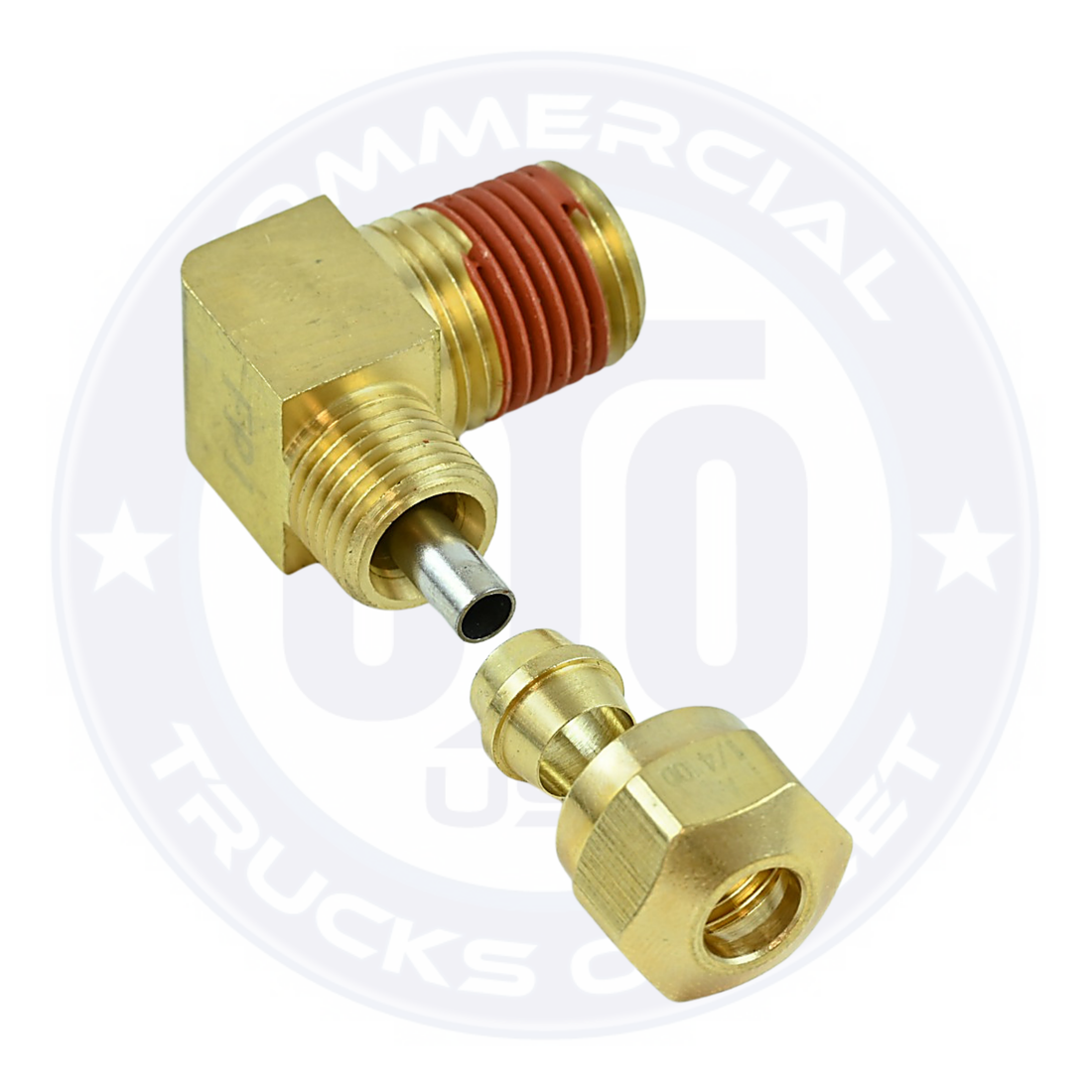 N69-4-4 AIR BRAKE 90° MALE ELBOW 1/4 X 1/4