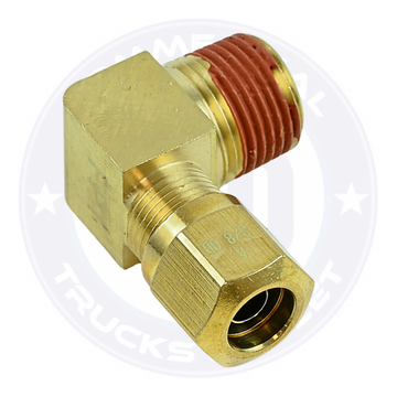 N69-6-6 AIR BRAKE 90° MALE ELBOW 3/8 X 3/8