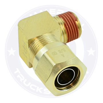 N69-10-6 AIR BRAKE MALE 90° ELBOW 5/8 X 3/8
