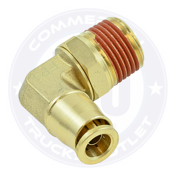 NP69SW-6-8 PUSH-ON 90° MALE SWIVEL ELBOW 3/8 X 1/2