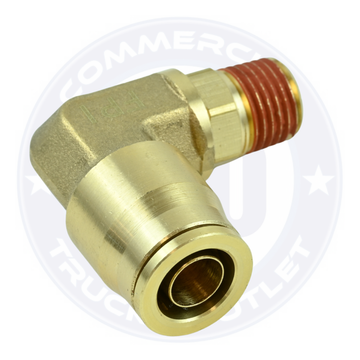 NP69SW-8-4 PUSH-ON 90° MALE SWIVEL ELBOW 1/2 X 1/4