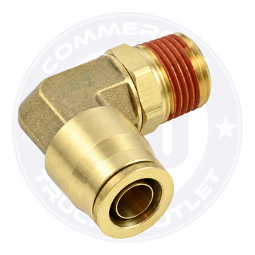 NP69SW-8-6 PUSH-ON 90° MALE SWIVEL ELBOW 1/2 X 3/8