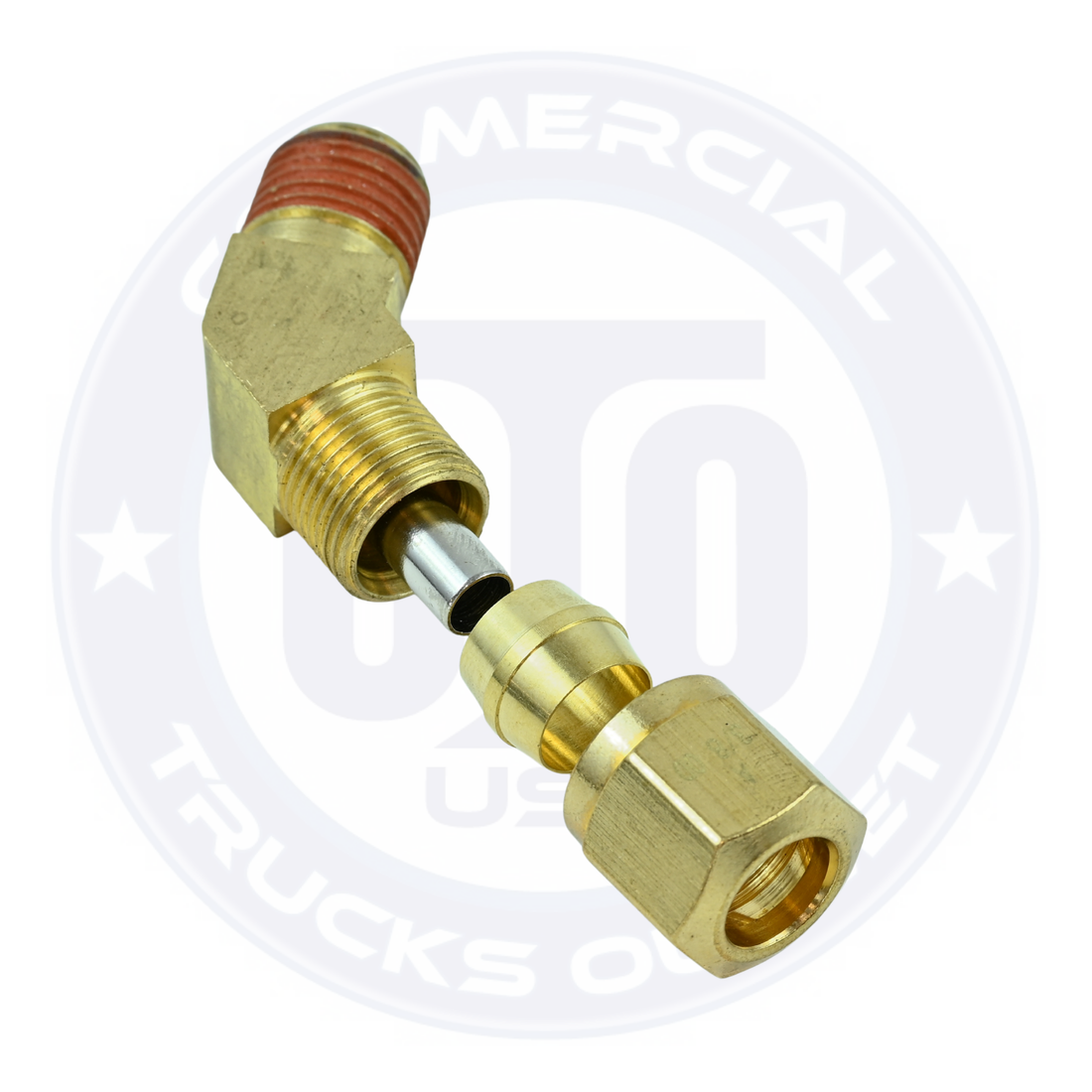 N79-6-4 AIR BRAKE 45° MALE ELBOW 3/8 X 1/4