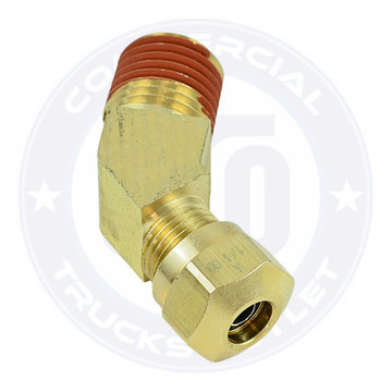 N79-4-4 AIR BRAKE 45° MALE ELBOW 1/4 X 1/4