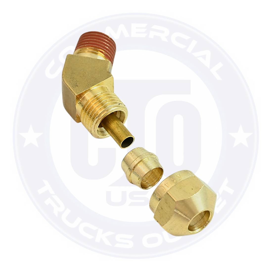 N79-4-2 AIR BRAKE 45° MALE ELBOW 1/4 X 1/8