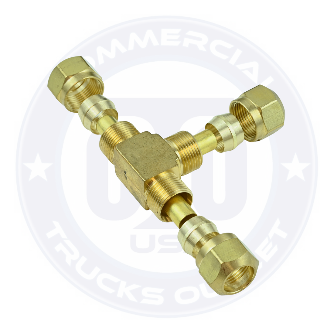 N64-10 AIR BRAKE UNION TEE 5/8 ( AIR BRAKE FITTINGS )