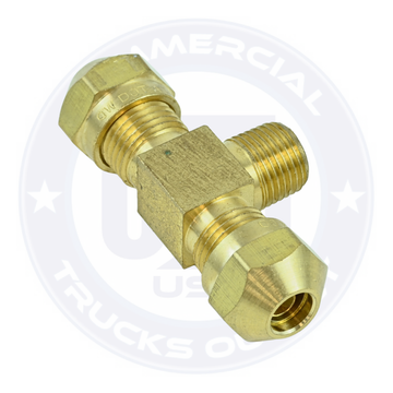 N72-4-2 AIR BRAKE MALE BRANCH TEE 1/4 X 1/8