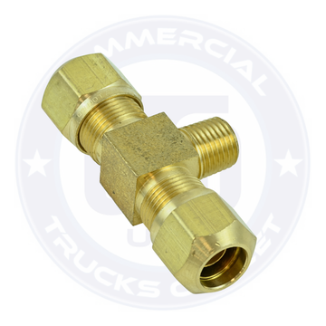 N72-8-4 AIR BRAKE MALE BRANCH TEE 1/2 X 1/4
