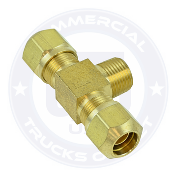 N72-8-6 AIR BRAKE MALE BRANCH TEE 1/2 X 3/8